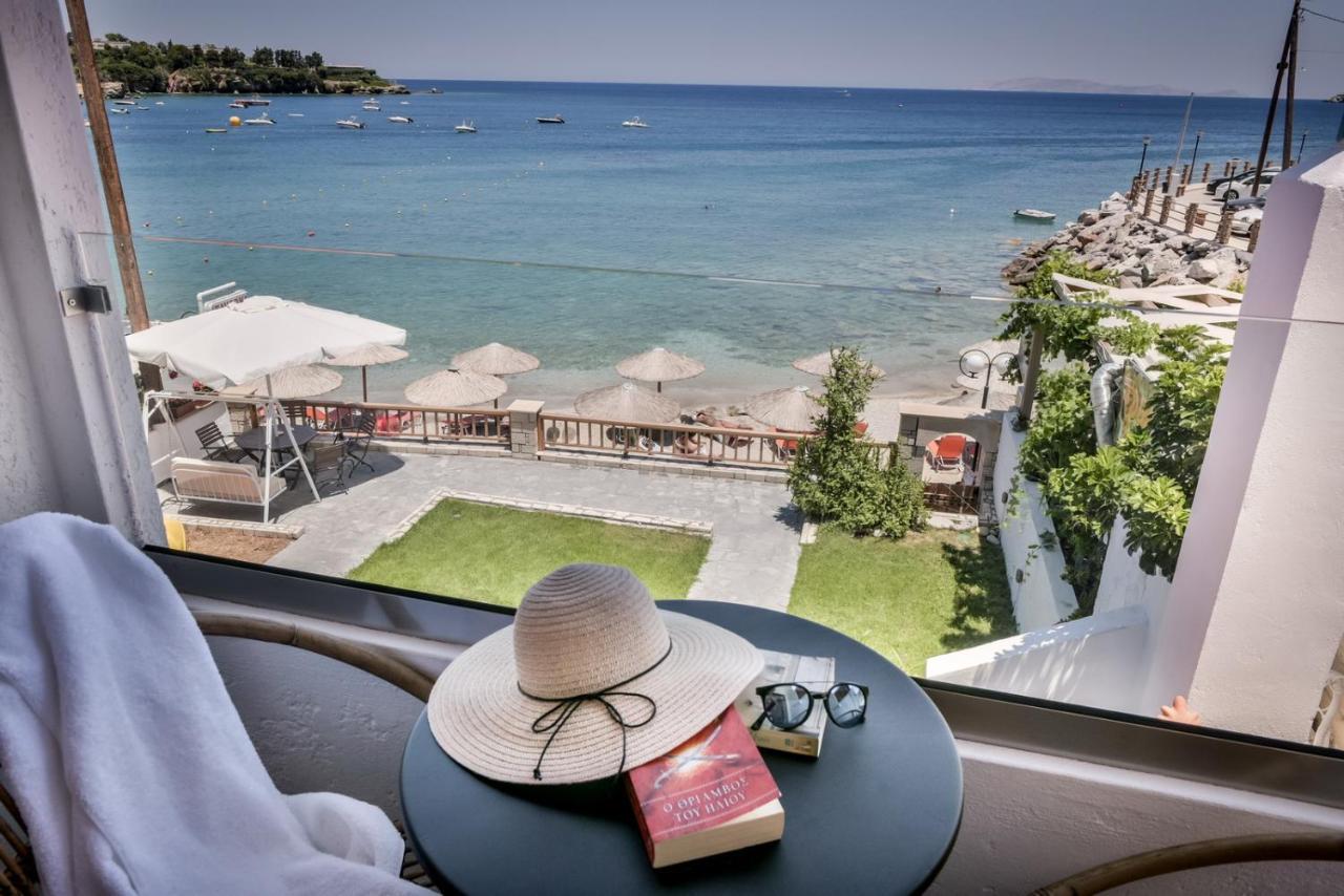 Laia Seafront Luxury Apartments Agia Pelagia  Buitenkant foto
