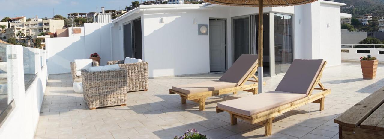 Laia Seafront Luxury Apartments Agia Pelagia  Buitenkant foto